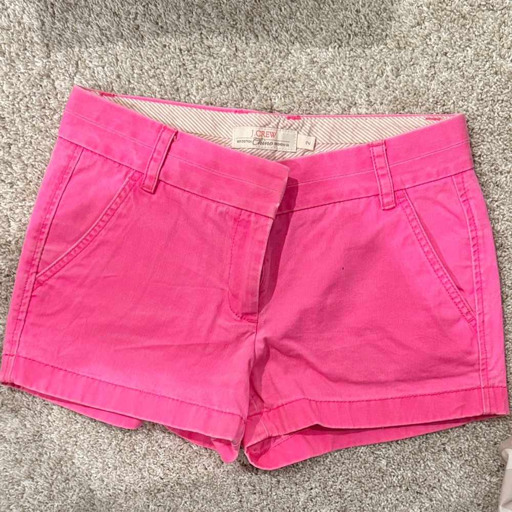 J. Crew Vibrant Pink Women's Shorts